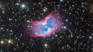 Un telescopio de ESO capta nítidas imágenes de una "mariposa espacial"