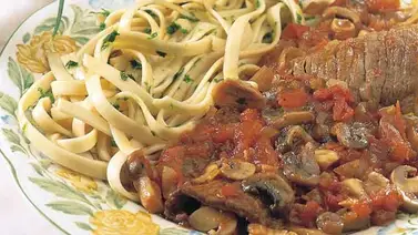 Receta del día: Bistec en salsa con champiñones Receta del día: Bistec en salsa con champiñones