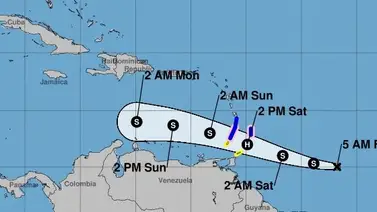 Gonzalo amenaza con fuertes lluvias a Trinidad y Venezuela Gonzalo amenaza con fuertes lluvias a Trinidad y Venezuela