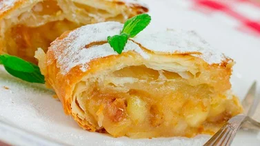 Falso strudel de manzana