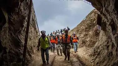 Un accidente en una mina chilena deja al menos dos fallecidos Un accidente en una mina chilena deja al menos dos fallecidos