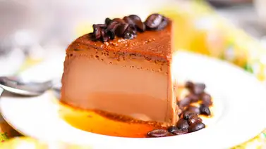 Endulza tu tarde con este rico flan de café Endulza tu tarde con este rico flan de café