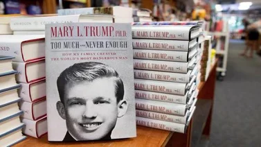 Mary Trump "descose" a su tío Donald en un polémico libro récord en ventas