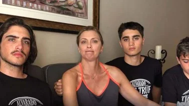 Emma Rabbe y sus hijos recordarán a Daniel Alvarado de la mejor manera (+Video)