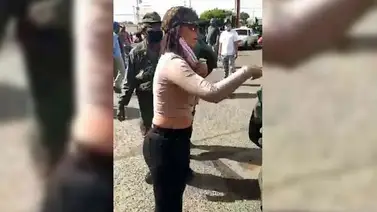 Dgcim detiene a la "sobrina de Peralta" por agredir a militares en Ciudad Ojeda Dgcim detiene a la "sobrina de Peralta" por agredir a militares en Ciudad Ojeda