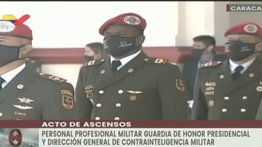 Acto de Ascenso del Personal Profesional Militar de la GHP y la DGCIM