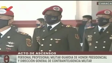 Acto de Ascenso del Personal Profesional Militar de la GHP y la DGCIM