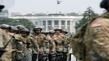 Miembros de la guardia nacional de EEUU dan positivo a Covid-19 tras cubrir protestas Miembros de la guardia nacional de EEUU dan positivo a Covid-19 tras cubrir protestas