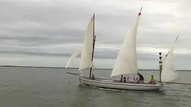 Varios barcos navegaron en círculos, incapaces de seguir su rumbo Varios barcos navegaron en círculos, incapaces de seguir su rumbo