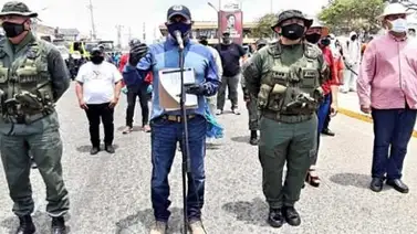 Despliegan 785 efectivos militares en corredor eje guajiro para combatir al coronavirus Despliegan 785 efectivos militares en corredor eje guajiro para combatir al coronavirus