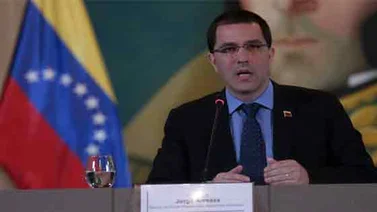 Canciller Arreaza denuncia que Gobierno de EEUU quebranta "todas las horas"