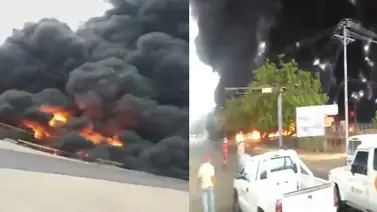 Fuerte incendio azotó planta de Pdvsa Gas en Tía Juana (+Video) Fuerte incendio azotó planta de Pdvsa Gas en Tía Juana (+Video)