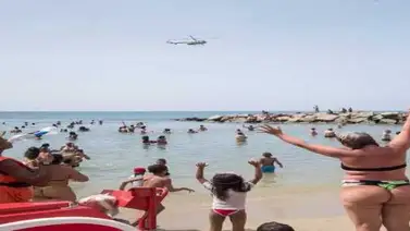 La crisis venezolana se olvida con agua de mar La crisis venezolana se olvida con agua de mar