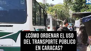 Video: ¿Cómo ordenar el uso del transporte público en Caracas? Video: ¿Cómo ordenar el uso del transporte público en Caracas?
