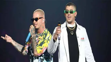 Bad Bunny y J Balvin fueron la gran sorpresa en el Super Bowl 2020