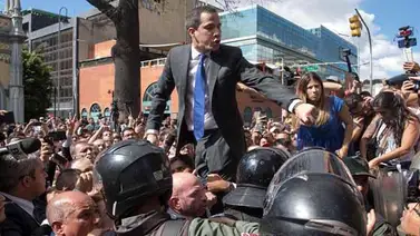 EEUU advierte que tomará medidas si detienen a Juan Guaidó EEUU advierte que tomará medidas si detienen a Juan Guaidó