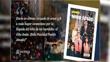 Inicia entrega del "Bono Niño Jesús" Inicia entrega del "Bono Niño Jesús"
