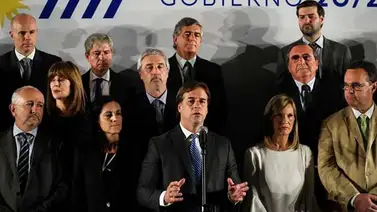 Presidente electo de Uruguay anuncia su gabinete ministerial Presidente electo de Uruguay anuncia su gabinete ministerial