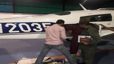 Localizan avión de narcos en Guárico
