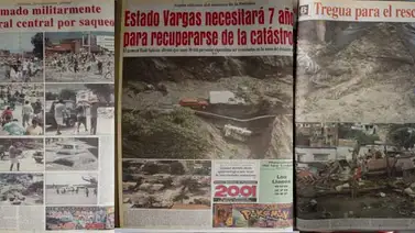Y el agua casi borra a Vargas del mapa Y el agua casi borra a Vargas del mapa