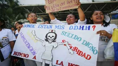 Enfermeras exigen condiciones justas para ofrecer una mejor atención