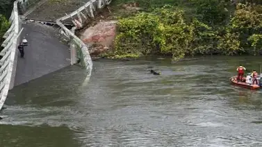 Hundimiento de un puente en Francia fue provocado por un camión demasiado pesado Hundimiento de un puente en Francia fue provocado por un camión demasiado pesado