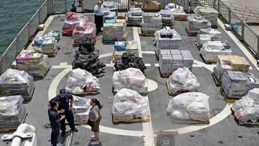 EEUU decomisa más de 19 toneladas de cocaína y marihuana en Latinoamérica