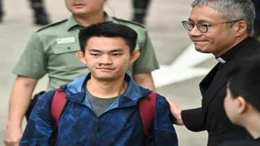 Sale de la cárcel presunto asesino involucrado con las protestas en Hong Kong
