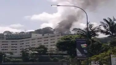 Reportan incendio en el Hotel Tamanaco Intercontinental (+Fotos y videos) Reportan incendio en el Hotel Tamanaco Intercontinental (+Fotos y videos)