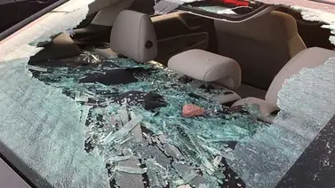 Destrozó 20 autos porque "Donald Trump le debe un billón de dólares" Destrozó 20 autos porque "Donald Trump le debe un billón de dólares"