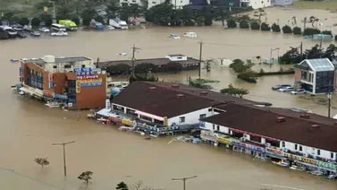 Al menos nueve muertos en tifón en Corea del Sur