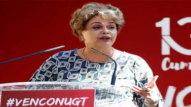 Dilma Rousseff pide a España solidaridad para lograr la liberación de Lula