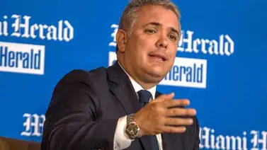 Duque pide a impacientes perseverancia en contra de la "dictadura venezolana" Duque pide a impacientes perseverancia en contra de la "dictadura venezolana"