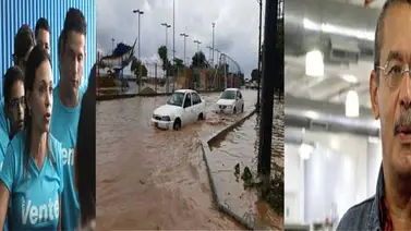 Vente Vargas se queja de la gestión de Carneiro ante las lluvias Vente Vargas se queja de la gestión de Carneiro ante las lluvias