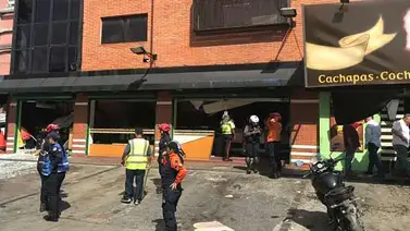 Explosión en restaurante "Mi Cochinito Favorito" deja dos lesionados Explosión en restaurante "Mi Cochinito Favorito" deja dos lesionados