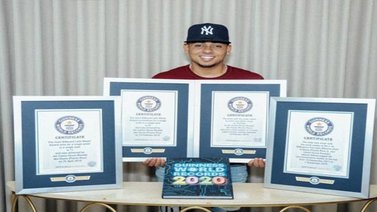 Ozuna entra en la lista Récords Guinness 2020