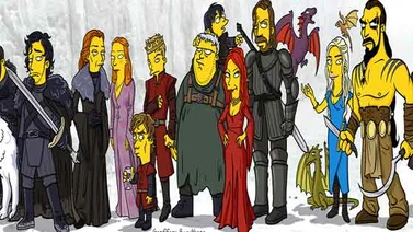 "Los Simpson" predijeron en el 2017 el penúltimo capítulo de "Game Of Thrones"