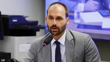 Eduardo Bolsonaro defiende que Brasil posea armas nucleares Eduardo Bolsonaro defiende que Brasil posea armas nucleares