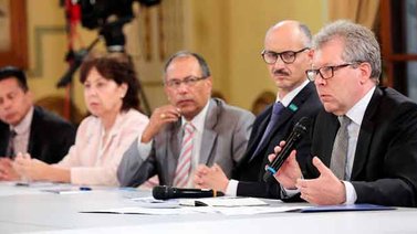 Representantes de la ONU sostuvieron encuentro con Maduro.
