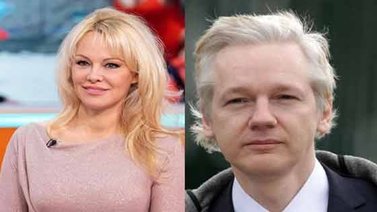 Pamela Anderson llamó a "salvar la vida" de Julian Assange