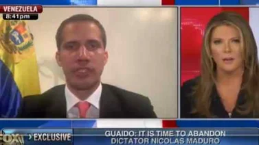 Guaidó a los militares: Es hora de abandonar a Maduro