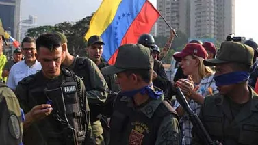 Militares sublevados declaran su apoyo a la "Operación Libertad"