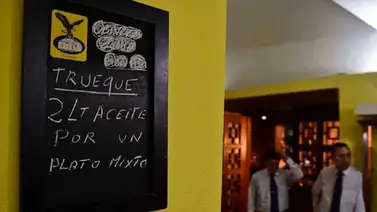 El trueque se impone como foma de pago El trueque se impone como foma de pago