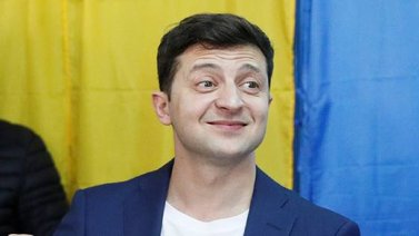 Un comediante es el nuevo presidente de Ucrania