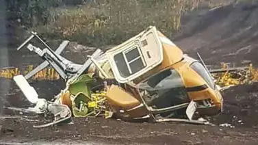 Helicóptero con seis personas a bordo se precipitó en Canaima Helicóptero con seis personas a bordo se precipitó en Canaima