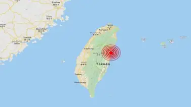 Terremoto de 6,0 sacude Taiwán y hace temblar edificios en Taipéi Terremoto de 6,0 sacude Taiwán y hace temblar edificios en Taipéi