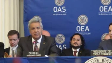 Lenín Moreno: La OEA no comete "injerencia" cuando actúa con Venezuela