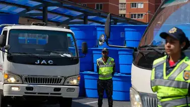 Gobierno comienza el "Plan Tanque Azul" en Fuerte Tiuna contra las fallas del suministro potable Gobierno comienza el "Plan Tanque Azul" en Fuerte Tiuna contra las fallas del suministro potable