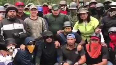 Diosdado visitó los entrenamientos de las "cuadrillas defensoras de la paz" (+Video)
