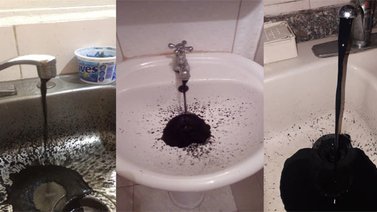 "Parece petróleo": Vecinos de San Diego en Carabobo denuncian mal estado del agua (+Video)